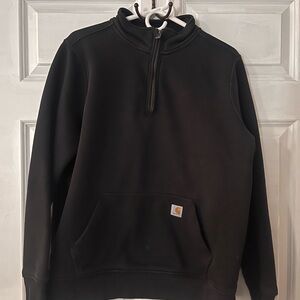 Carhartt Black Half-Zip Sweatshirt